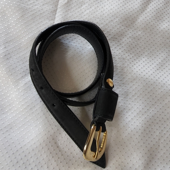 NANNI Leather belt.1st hole at 28". Last hole 31" - Picture 2 of 11